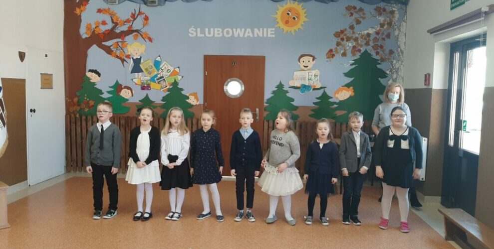 Uroczyste ślubowanie uczniów klasy I