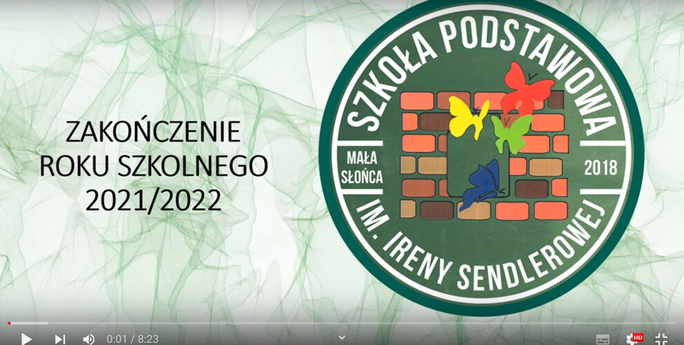 Zakończenia roku szkolnego 2021/2022