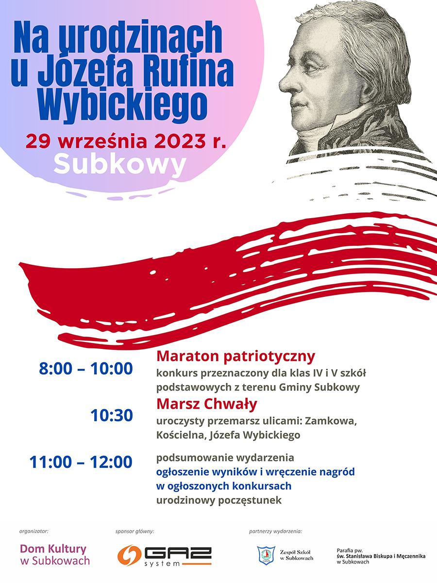 Urodziny Józefa Wybickiego