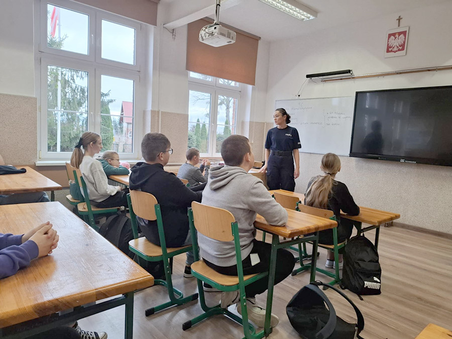 Prelekcja z Policjantką